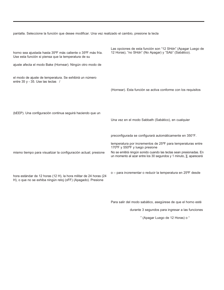 Uso de la cocina: funciones especiales, Funciones especiales | GE JBS10GFSA User Manual | Page 41 / 56