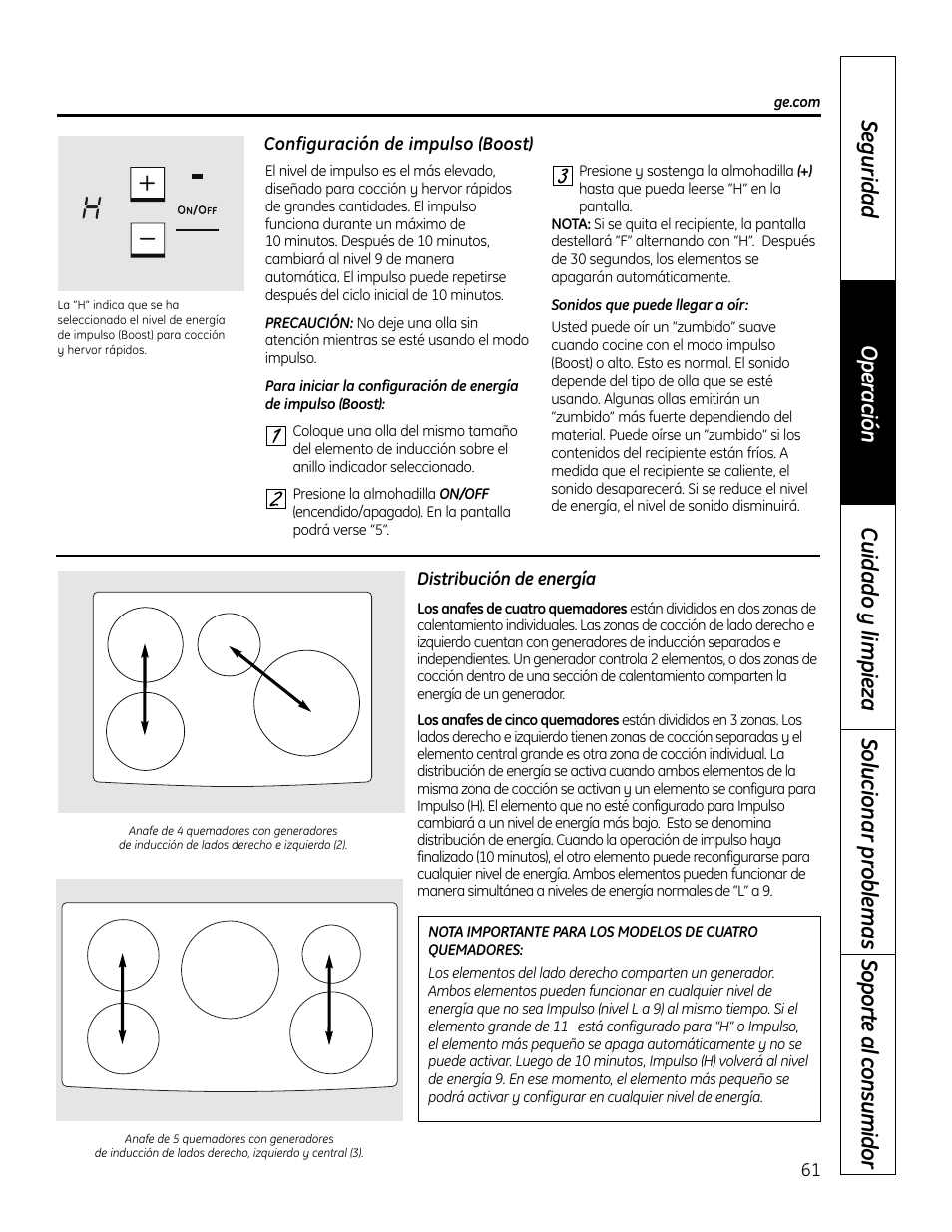 GE PHP900DMBB User Manual | Page 61 / 72