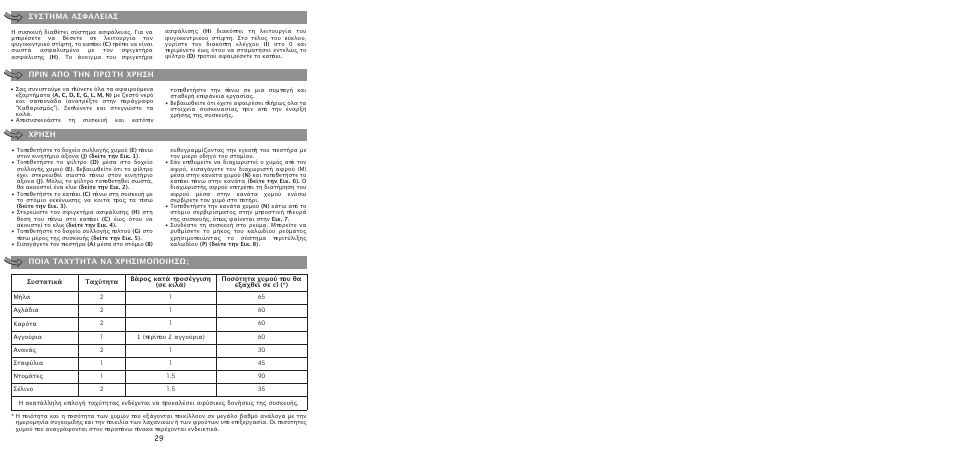 Moulinex ENTSAFTER XXL JU650G User Manual | Page 31 / 60