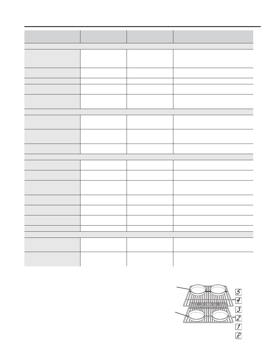 Using the o ven: cook ing guide cooking guide | GE JGBS10DEFCC User Manual | Page 16 / 48