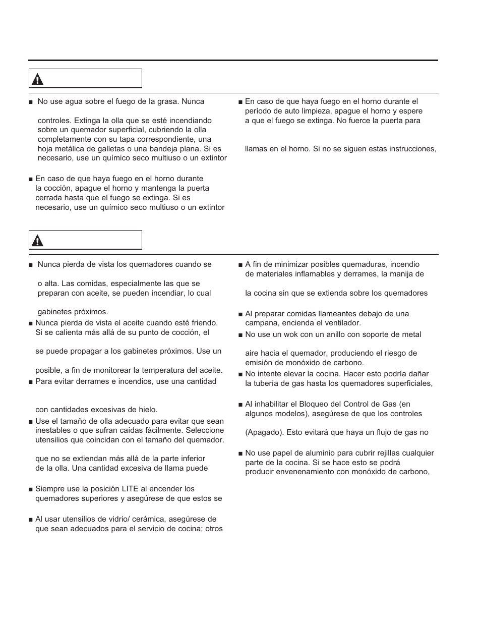Informa ción de segurid ad, Guarde estas instrucciones, Advertencia | GE JGBS10DEFCC User Manual | Page 29 / 48