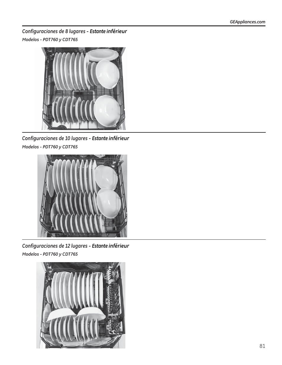 GE PDT760SIFII User Manual | Page 81 / 96