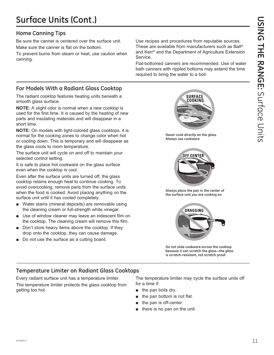 GE JS750DFWW User Manual | Page 11 / 64