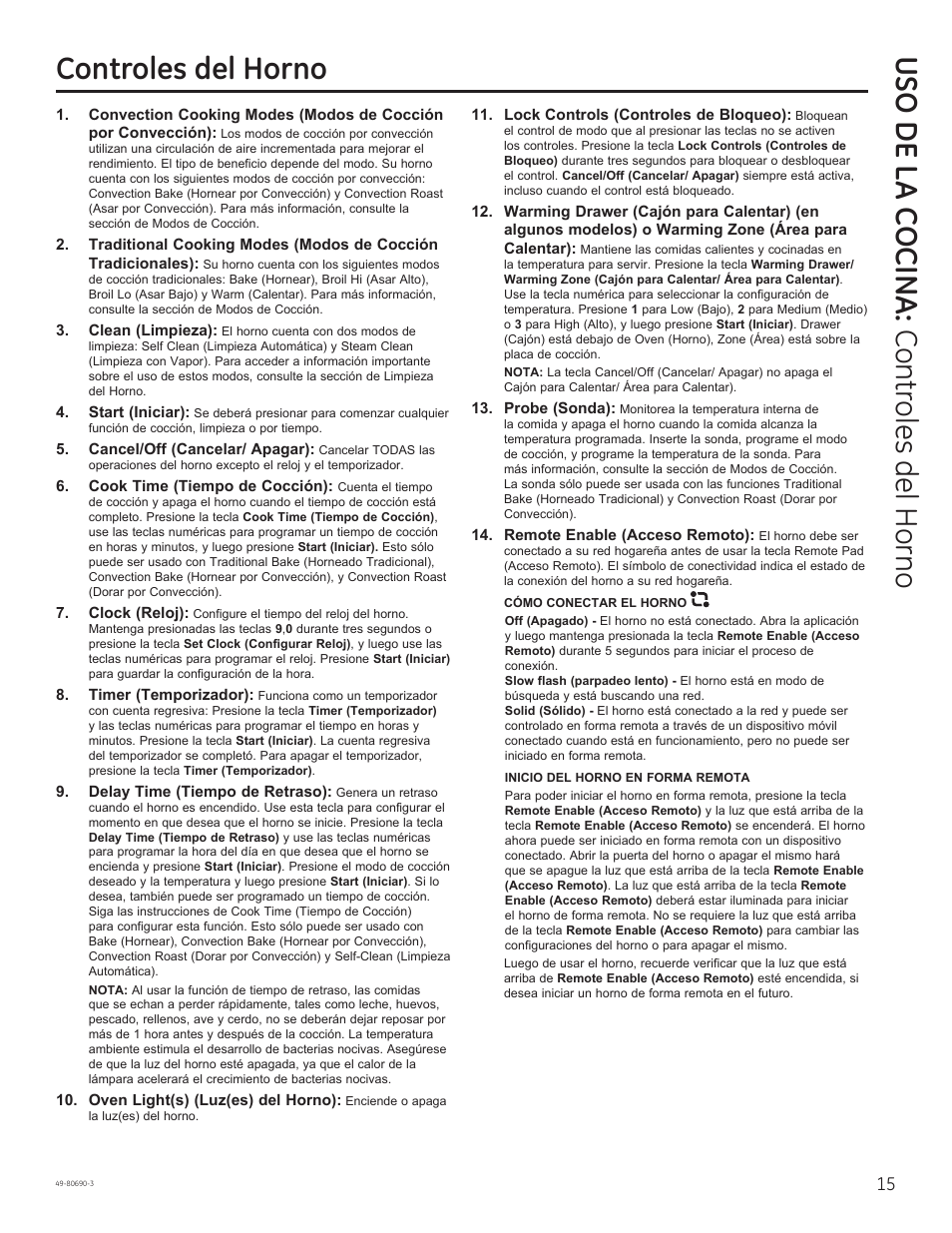 GE JS750DFWW User Manual | Page 47 / 64