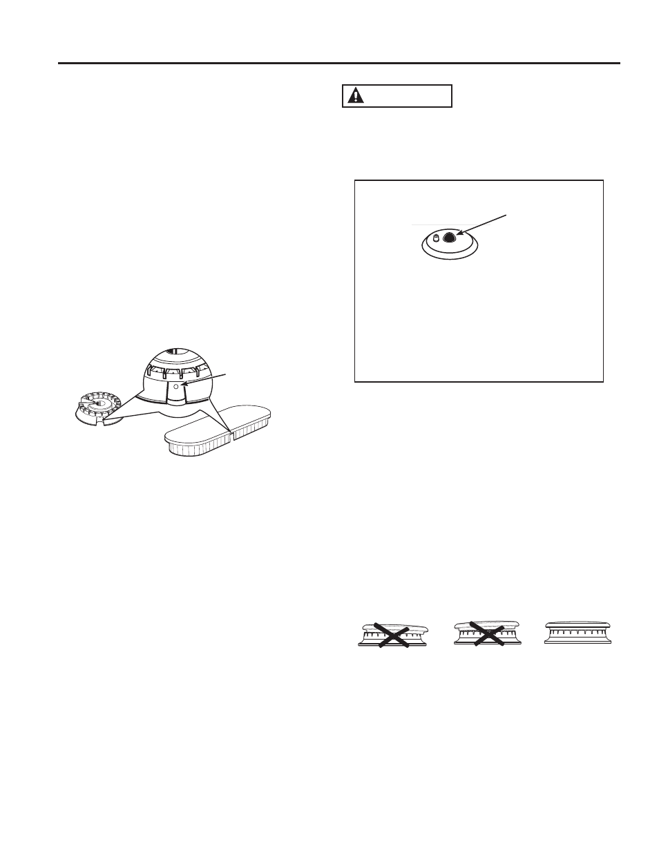 Care and cle aning: cleaning the cook to, Cleaning the cooktop (cont.), Caution | GE JGB630DEFCC User Manual | Page 20 / 56