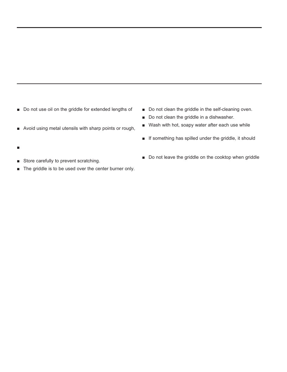 Care and cle aning: cleaning the cook top, Cleaning the cooktop (cont.) | GE JGB630DEFCC User Manual | Page 21 / 56