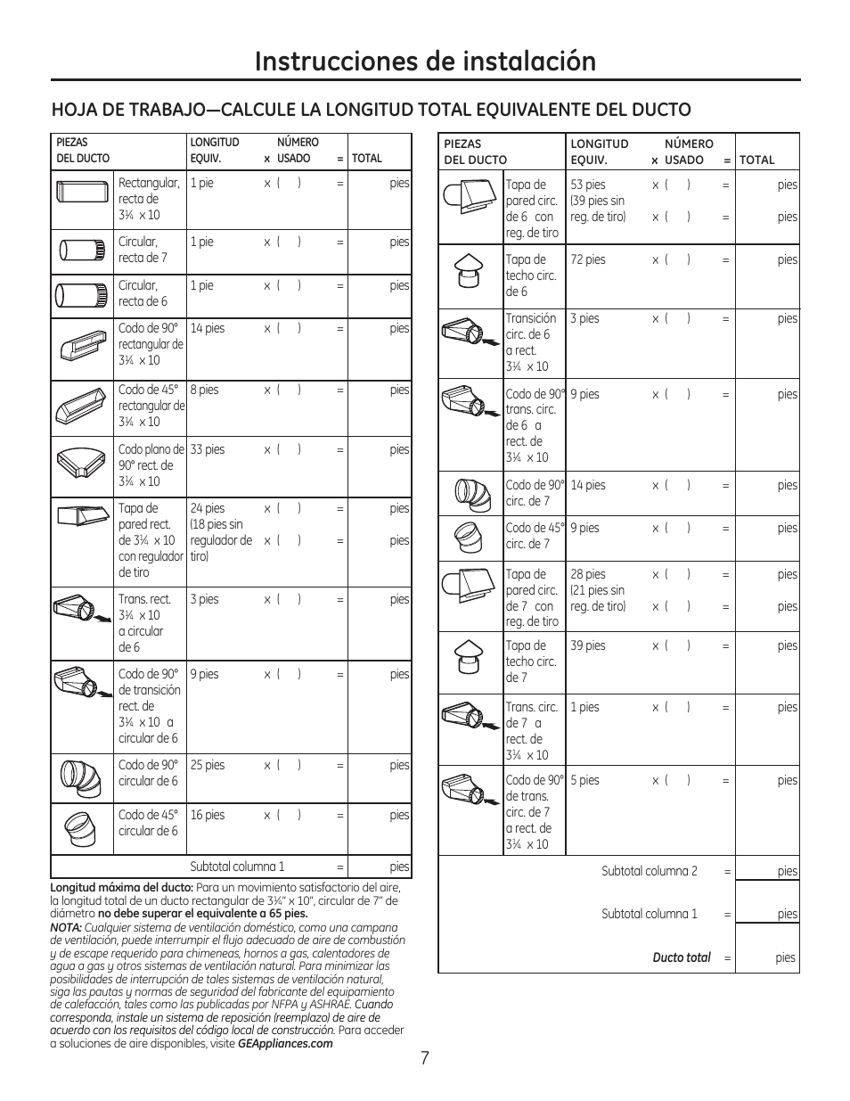 Instrucciones de instalación | GE JV536HSS User Manual | Page 27 / 40