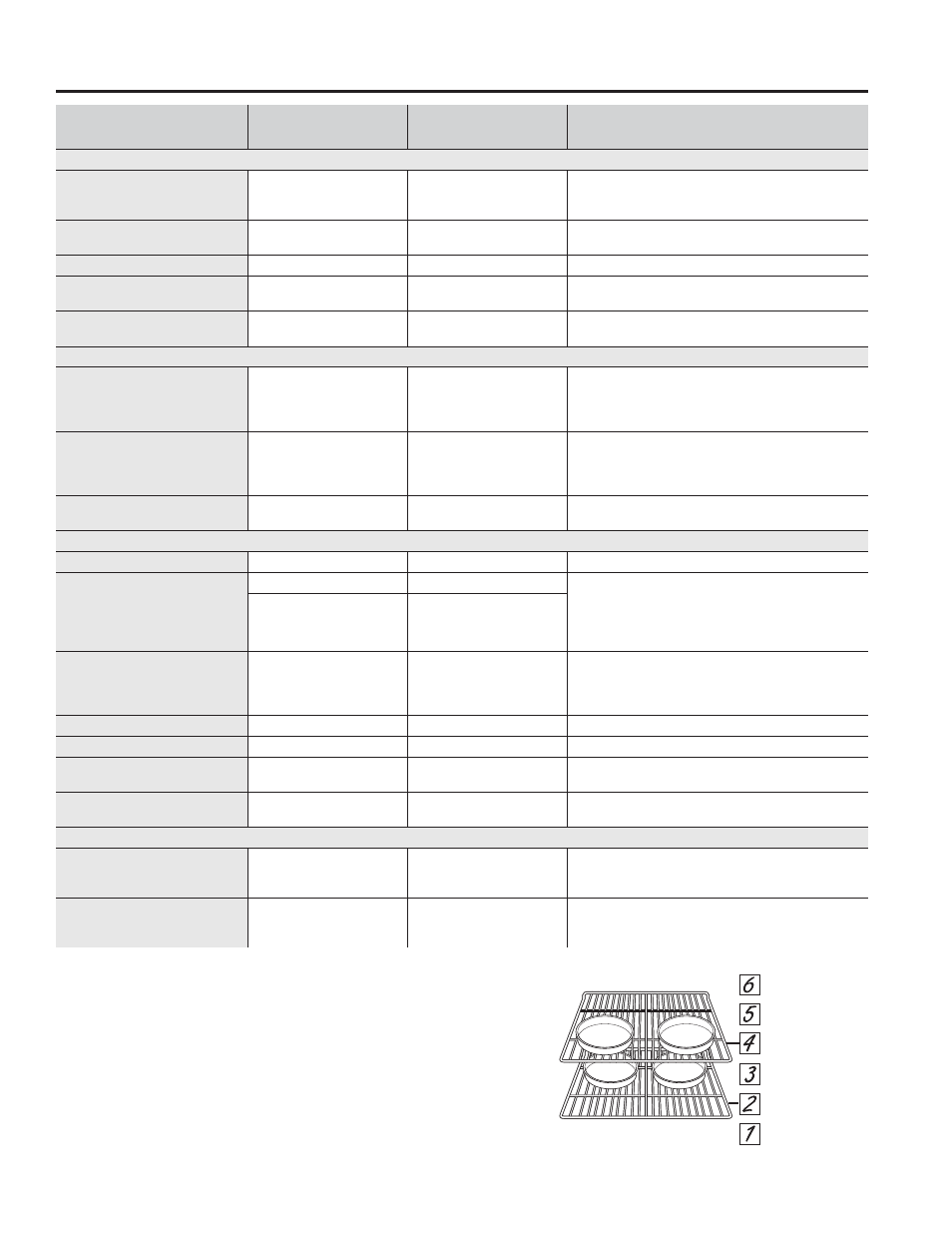 Using the o ven: cook ing guide, Cooking guide | GE JK5000SFSS User Manual | Page 11 / 32