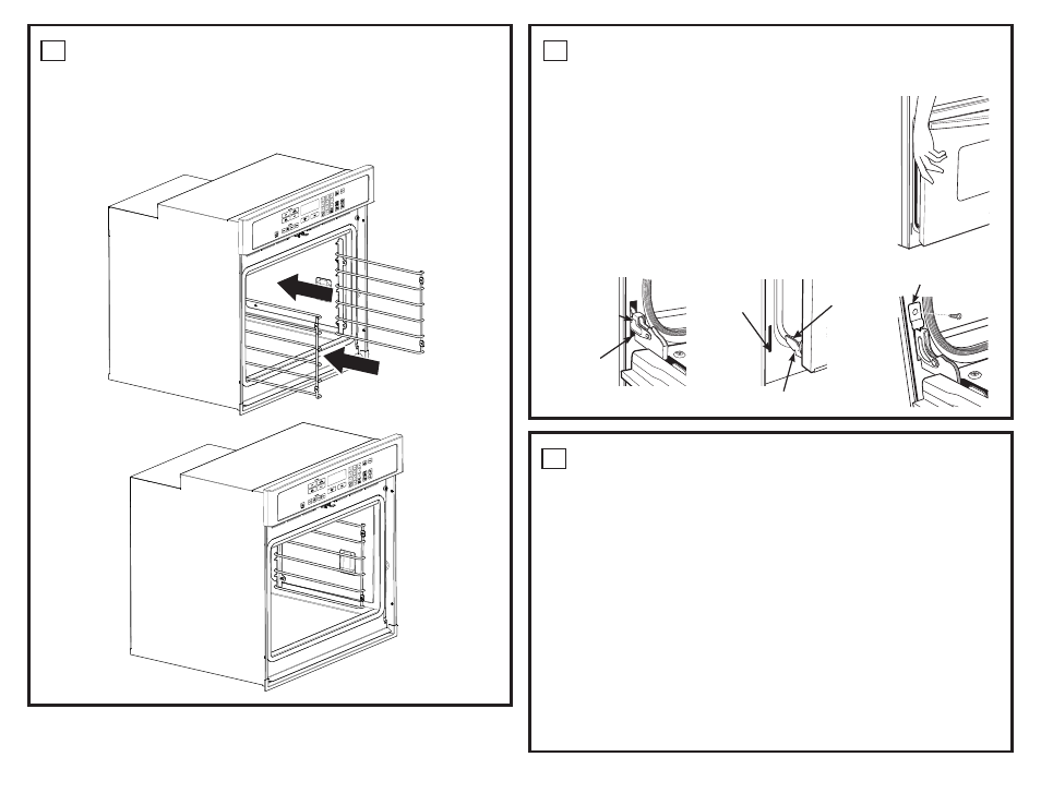 Cómo volver a colocar la puerta del horno, Lista de control final de la instalación, Lista de control de funcionamiento | GE 30 Electric Built-In Wall Ovens User Manual | Page 16 / 16