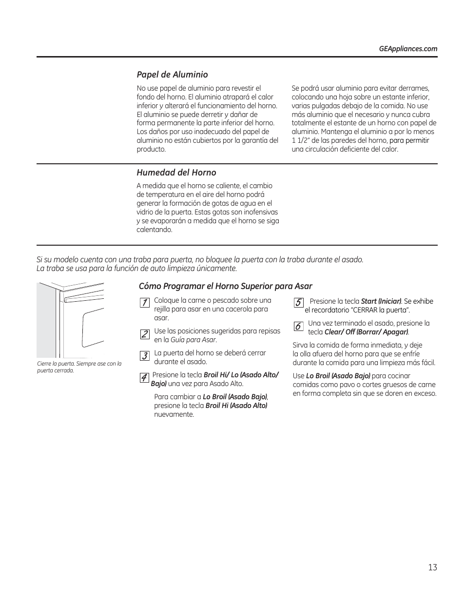 Cómo programar el horno superior para asar | GE CGS975SEDSS User Manual | Page 77 / 128