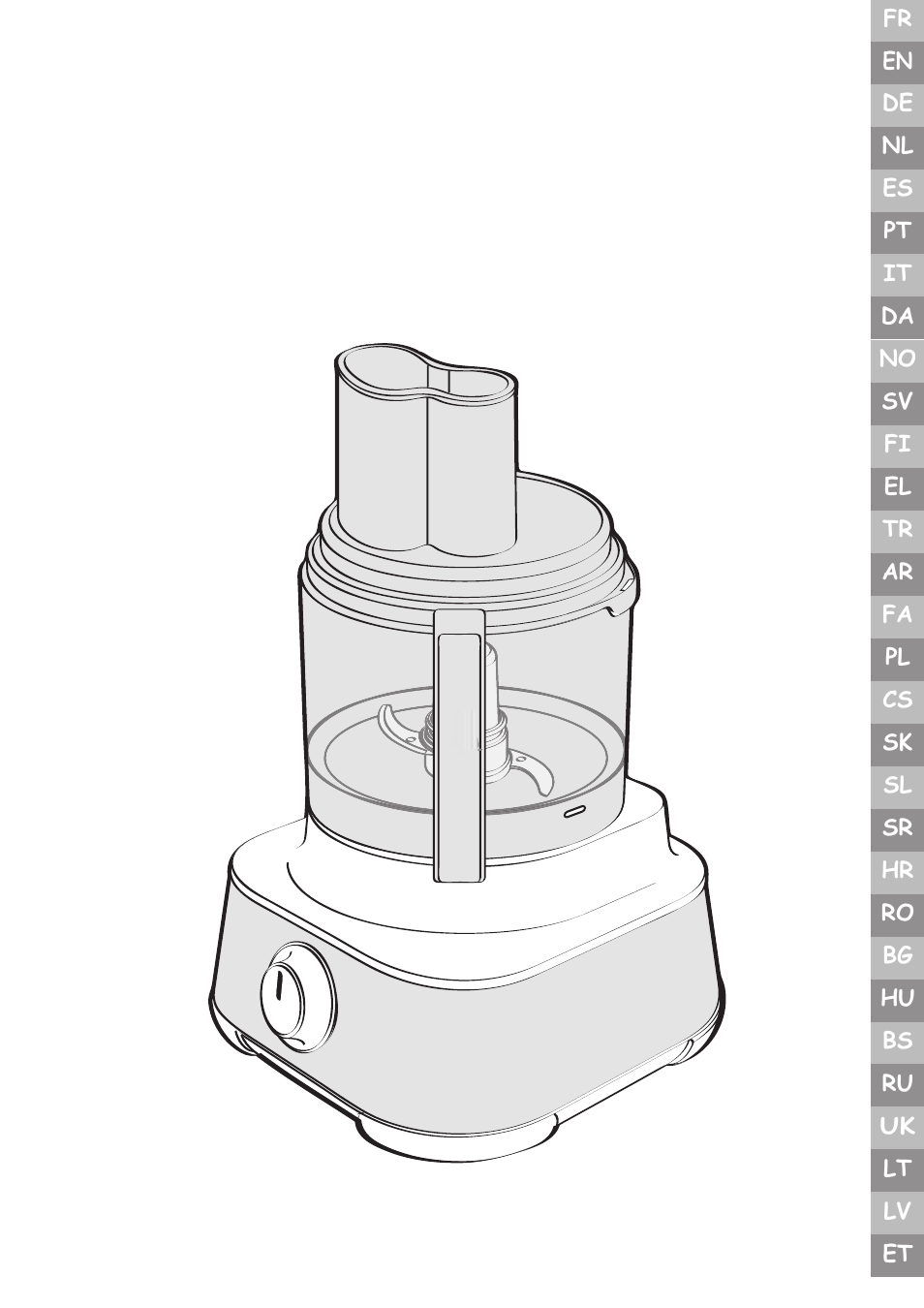 Moulinex MASTERCHEF 8000 FP657G User Manual | 70 pages