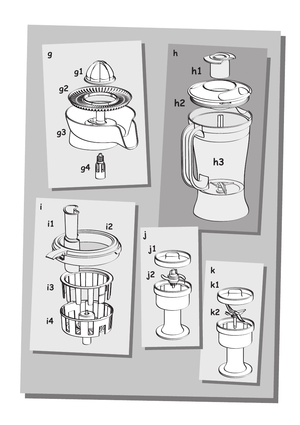 Moulinex MASTERCHEF 8000 FP657G User Manual | Page 3 / 70