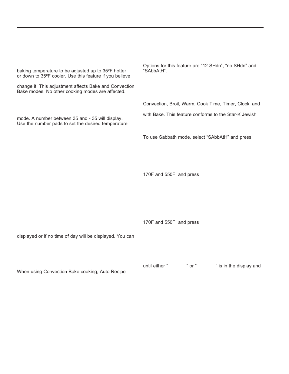 Using the range: special features, Special features | GE PS920SFSS User Manual | Page 15 / 64