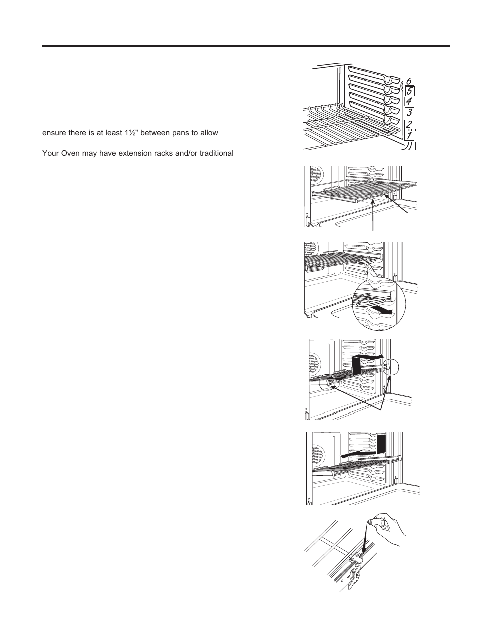 Using the range: o ven racks, Oven racks | GE PS920SFSS User Manual | Page 16 / 64