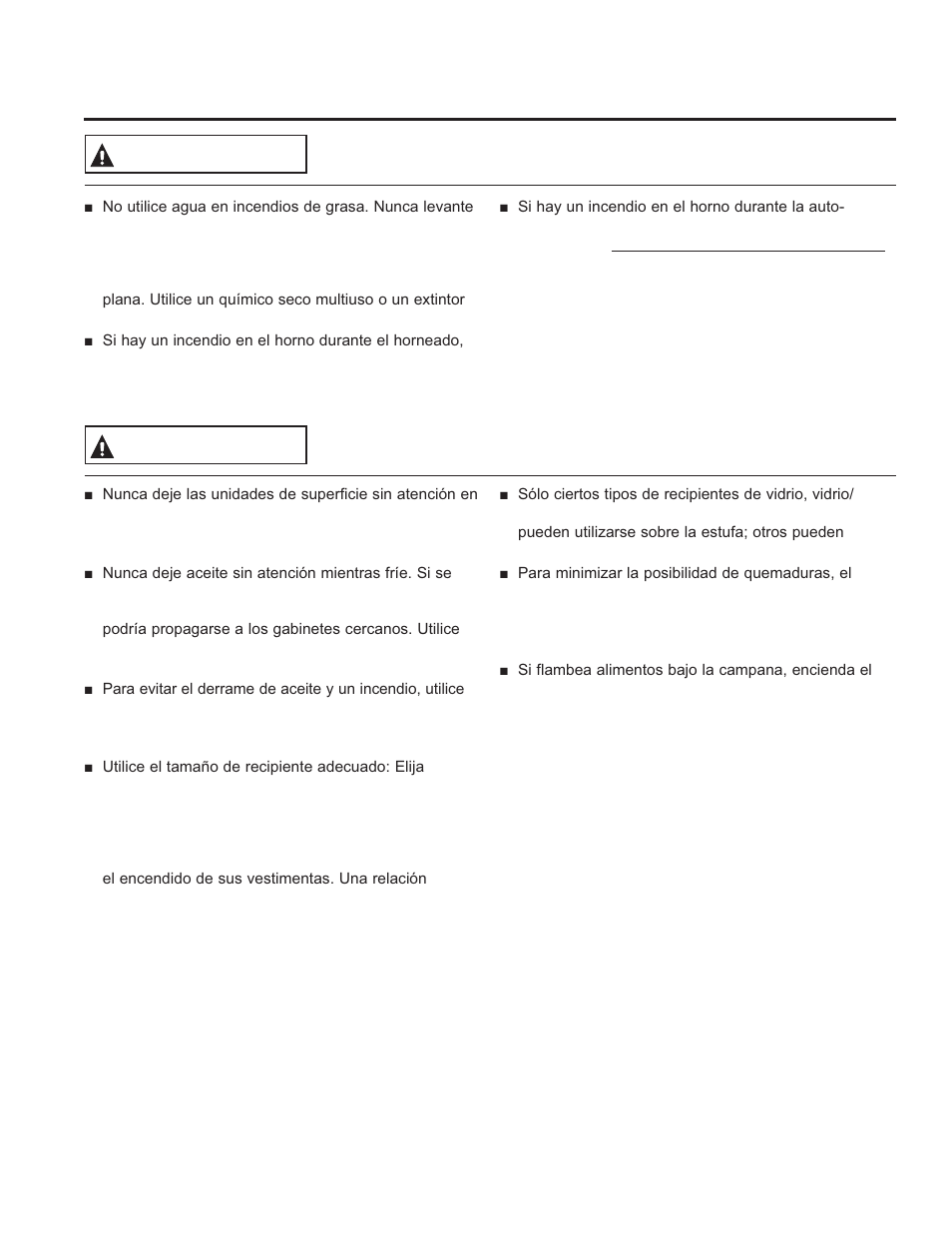 Informa ción de segurid ad, Guarde estas instrucciones, Instrucciones de seguridad de la estufa | Advertencia | GE PS920SFSS User Manual | Page 36 / 64