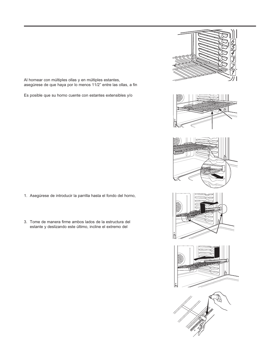 Estantes del horno | GE PS920SFSS User Manual | Page 48 / 64