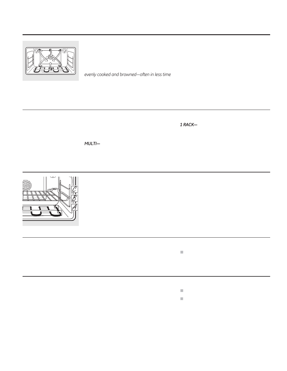 Using the convection oven | GE PT925SNSS User Manual | Page 13 / 68