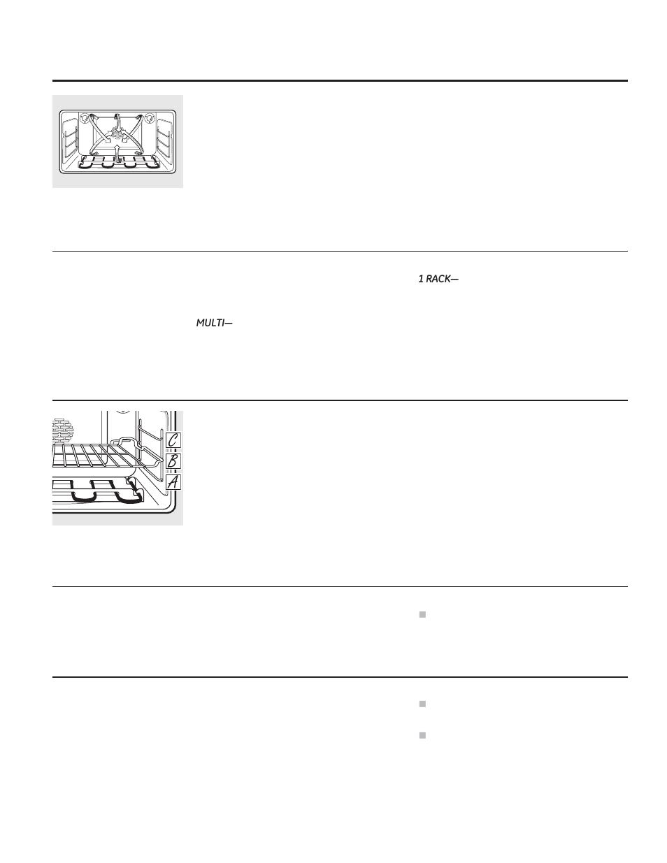 Uso del horno de convección | GE PT925SNSS User Manual | Page 47 / 68