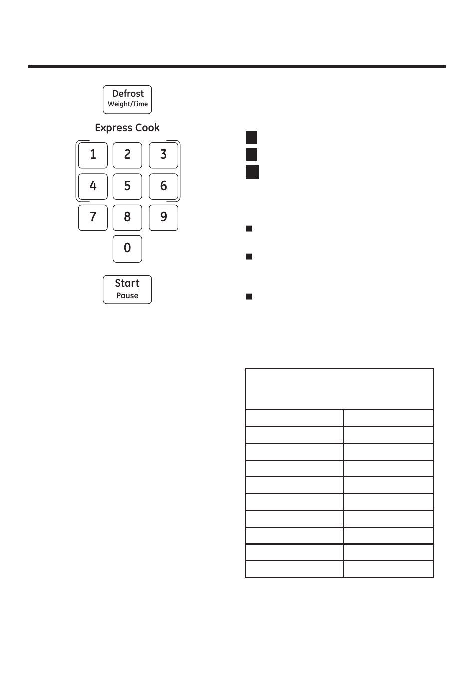 About the defrost features, Weight defrost | GE JNM3161RFSS User Manual | Page 12 / 56