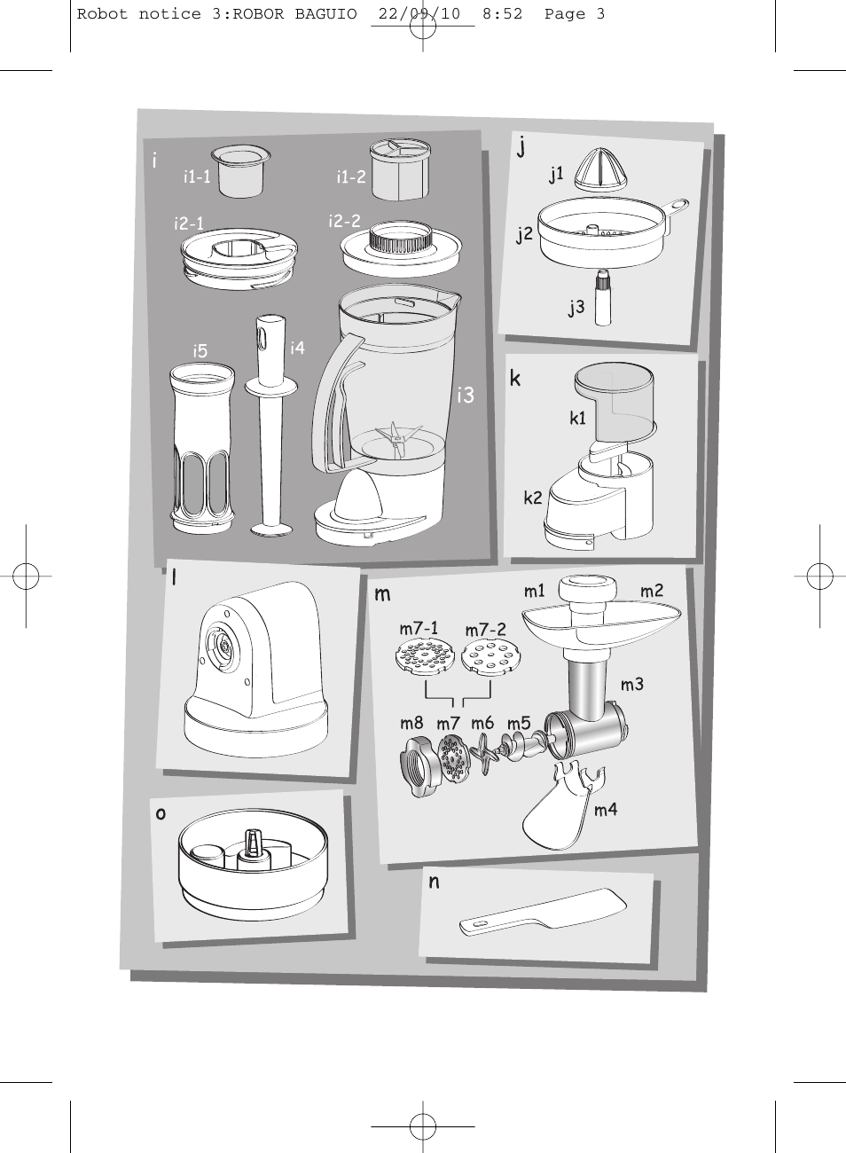 Moulinex MASTERCHEF 5000 FP518G User Manual | Page 3 / 96