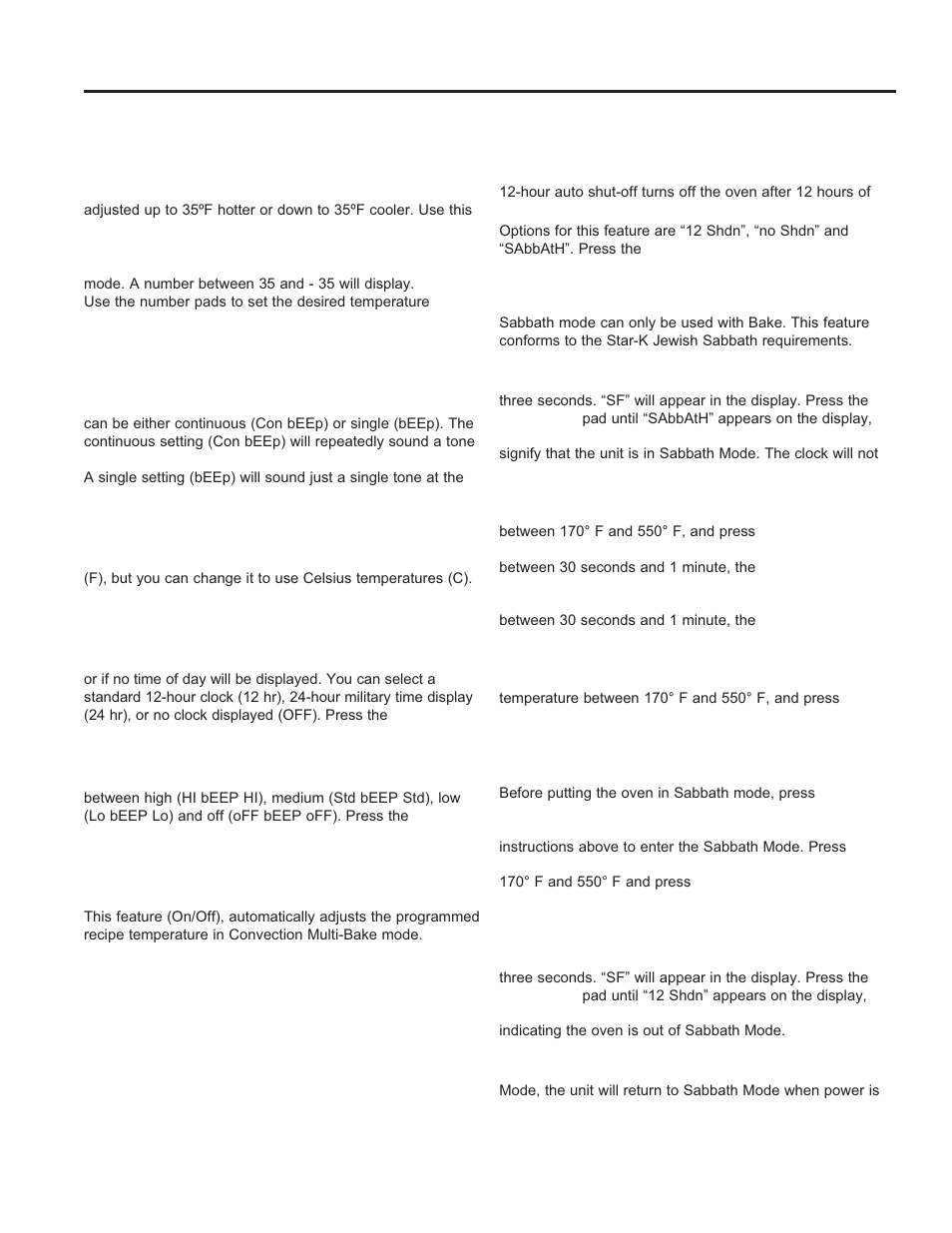 Using the o ven, Special features, Oven air v ents / special featur es | GE P2B940DEFWW User Manual | Page 16 / 64