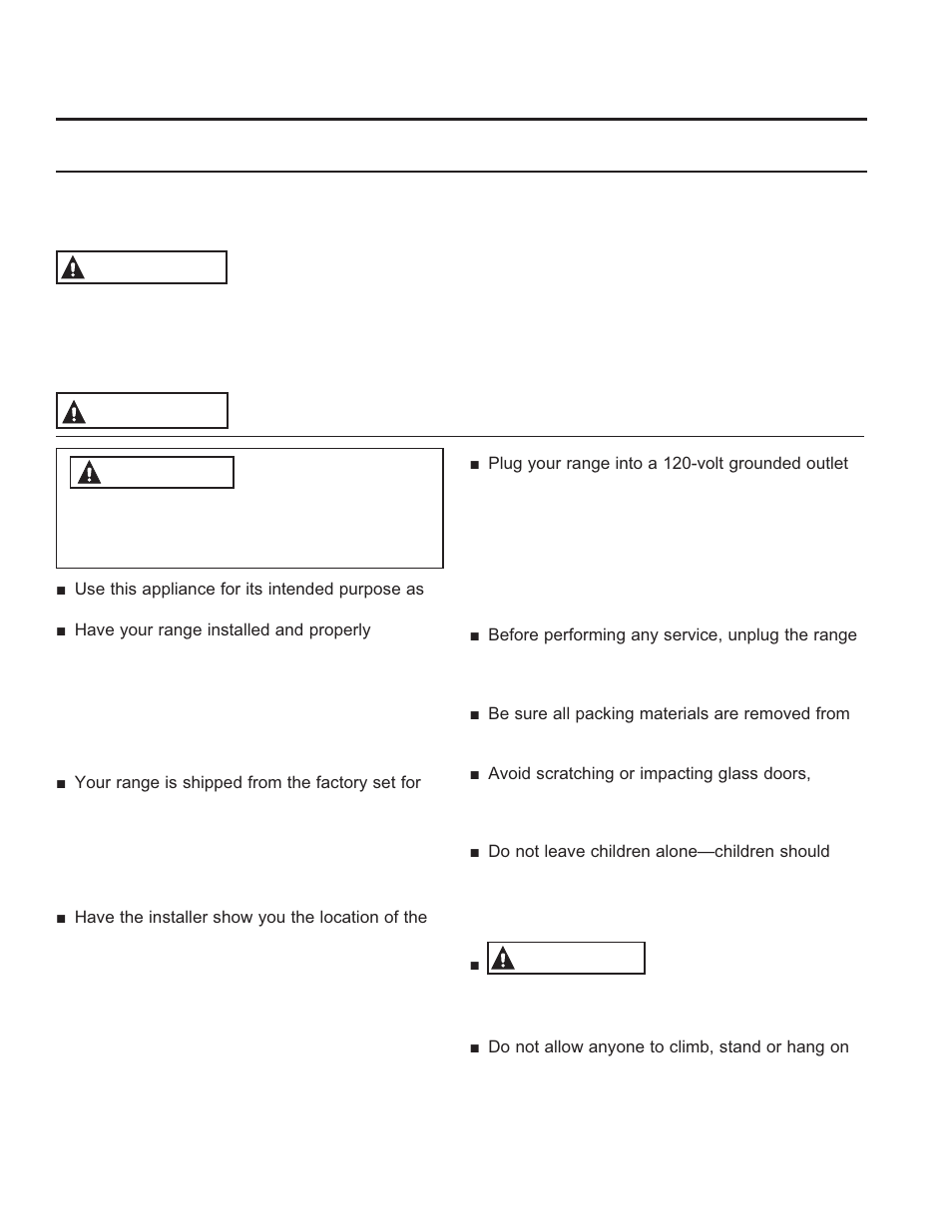 Safe ty informa tion, Save these instructions, Warning | Caution | GE P2B940DEFWW User Manual | Page 3 / 64