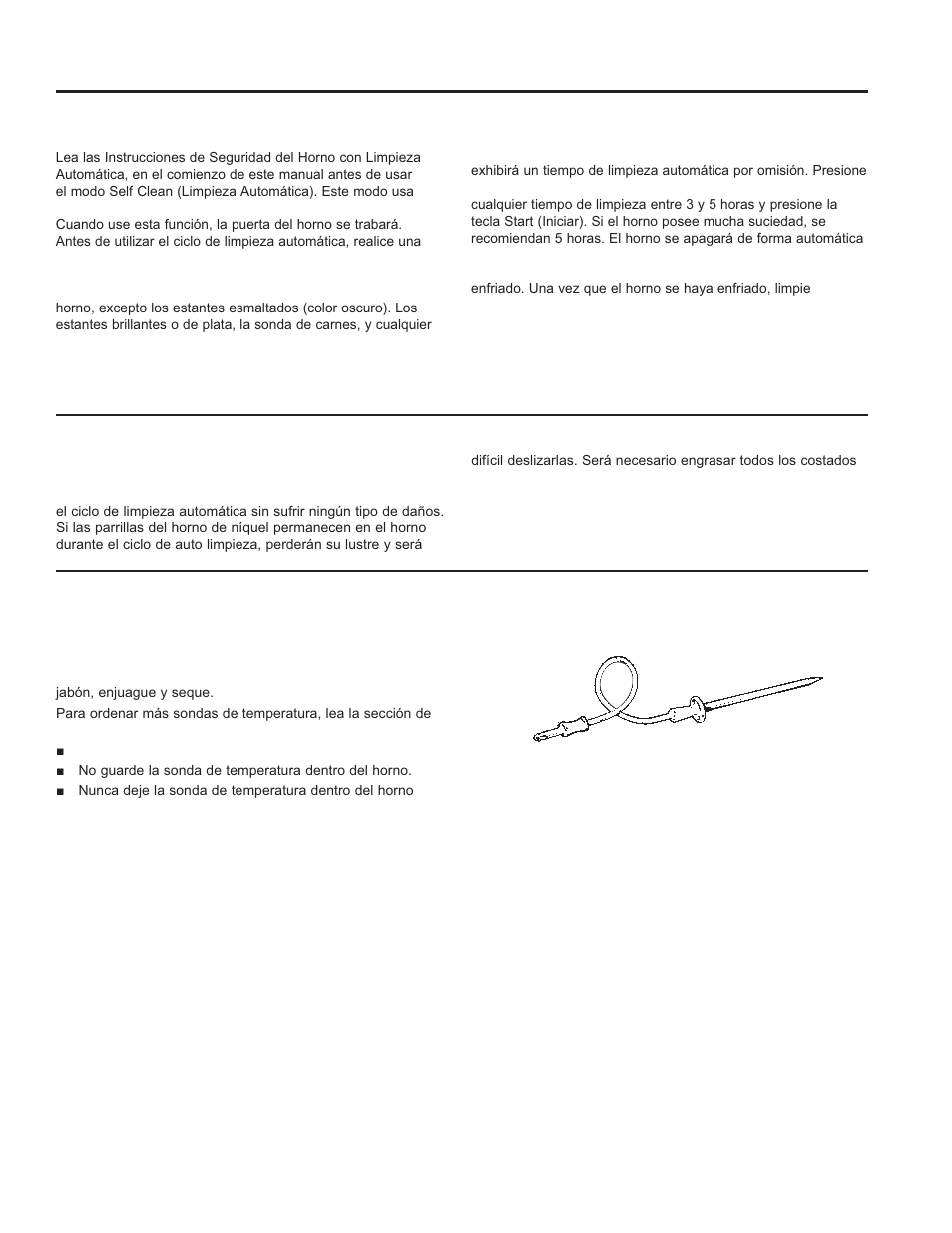 Limpieza del horno (continúa), Uid ado y limpieza : limpieza del horno | GE P2B940DEFWW User Manual | Page 55 / 64