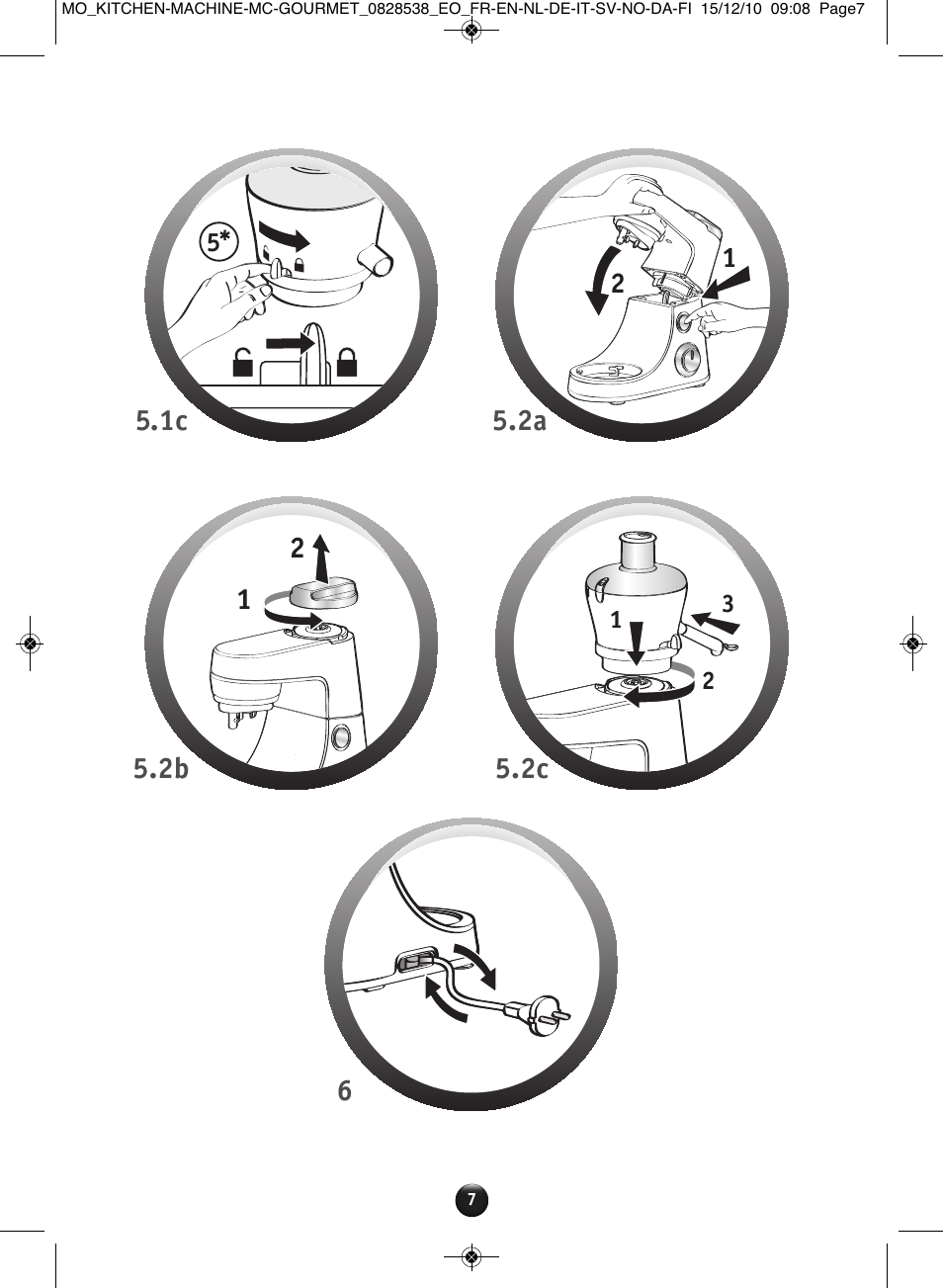 Moulinex MASTERCHEF GOURMET QA402G User Manual | Page 3 / 82
