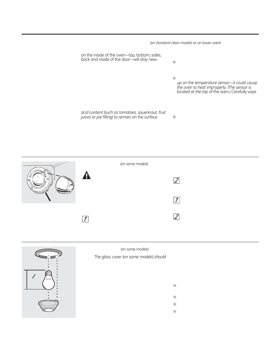 Caution | GE JRP28SKSS User Manual | Page 17 / 24