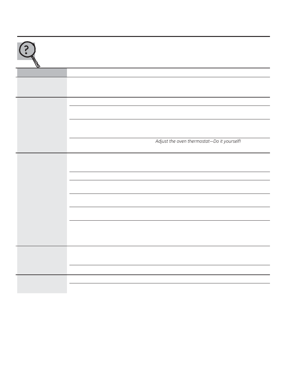 Before you call for service | GE JRP28SKSS User Manual | Page 18 / 24