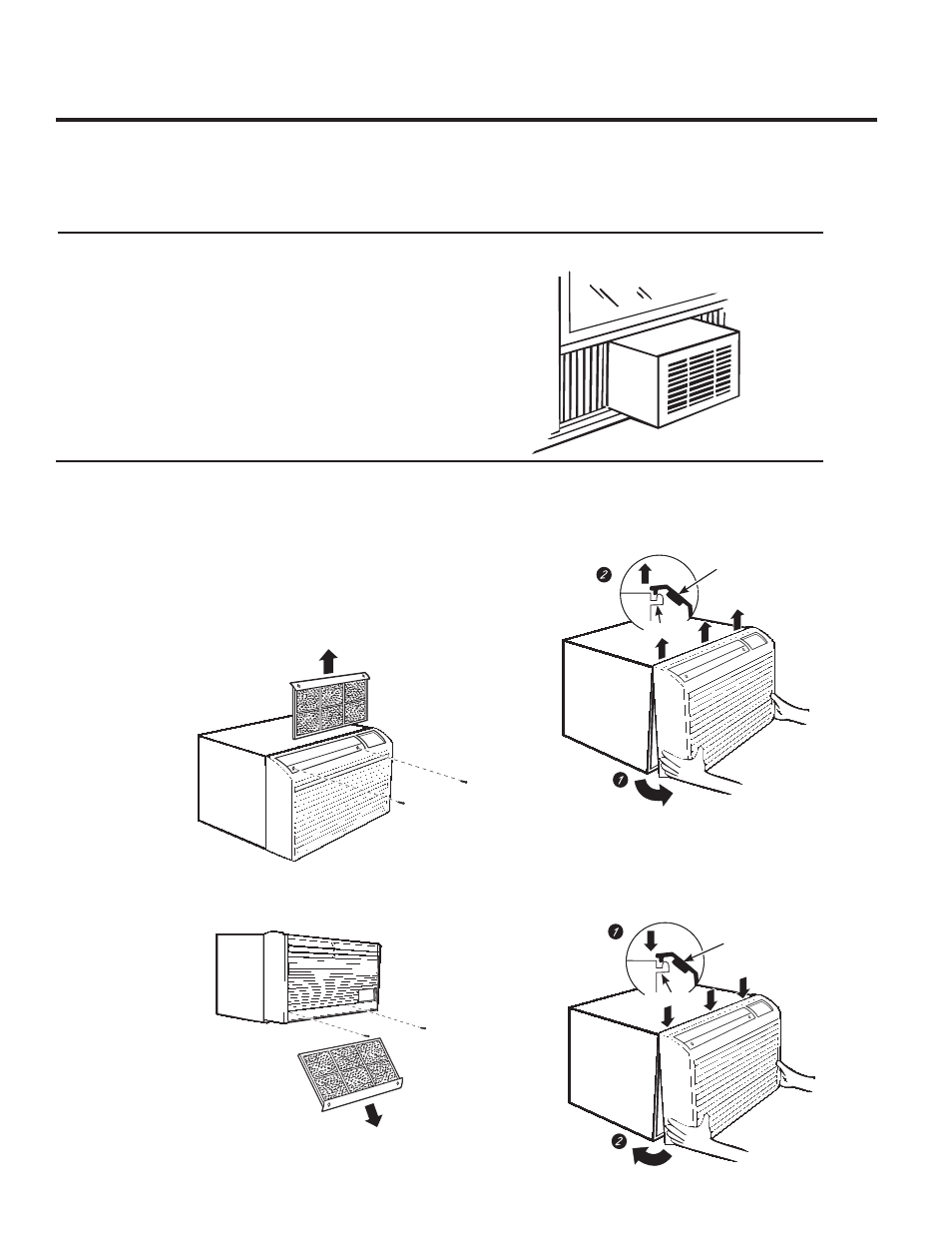 Entretien et nettoyage du conditionneur | GE AJCQ08ACF User Manual | Page 30 / 56