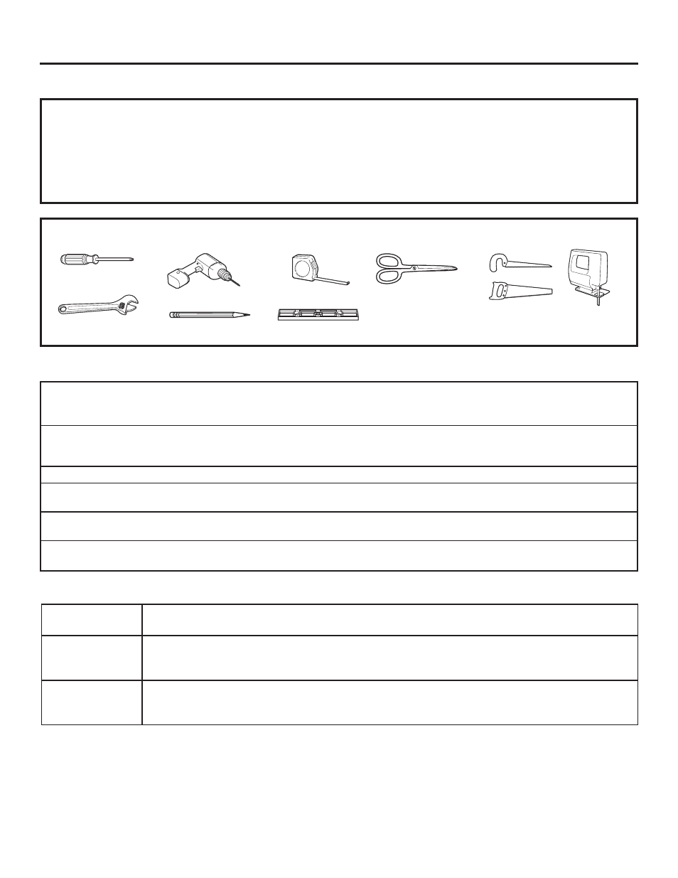 Instructions de montage, Numéros de trousses ge, Outils dont vous pouvez avoir besoin | Conformité ada | GE AJCQ08ACF User Manual | Page 33 / 56