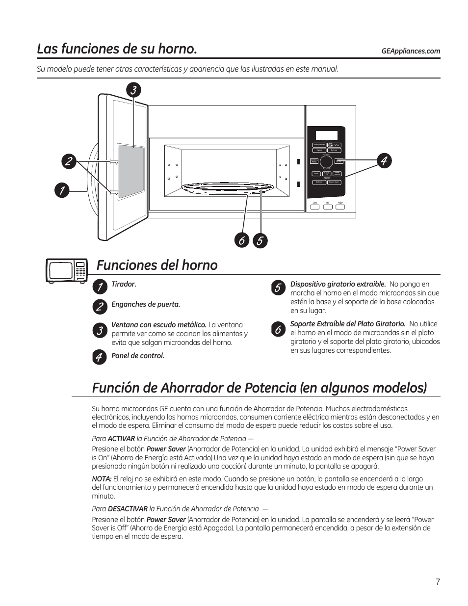 Las funciones de su horno, Funciones del horno | GE PVM9215DFBB User Manual | Page 39 / 60