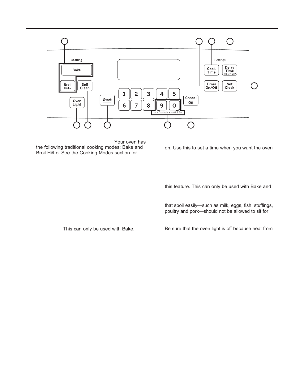 Oven controls using the range: o ven contr ols | GE JD630DFWW User Manual | Page 12 / 56