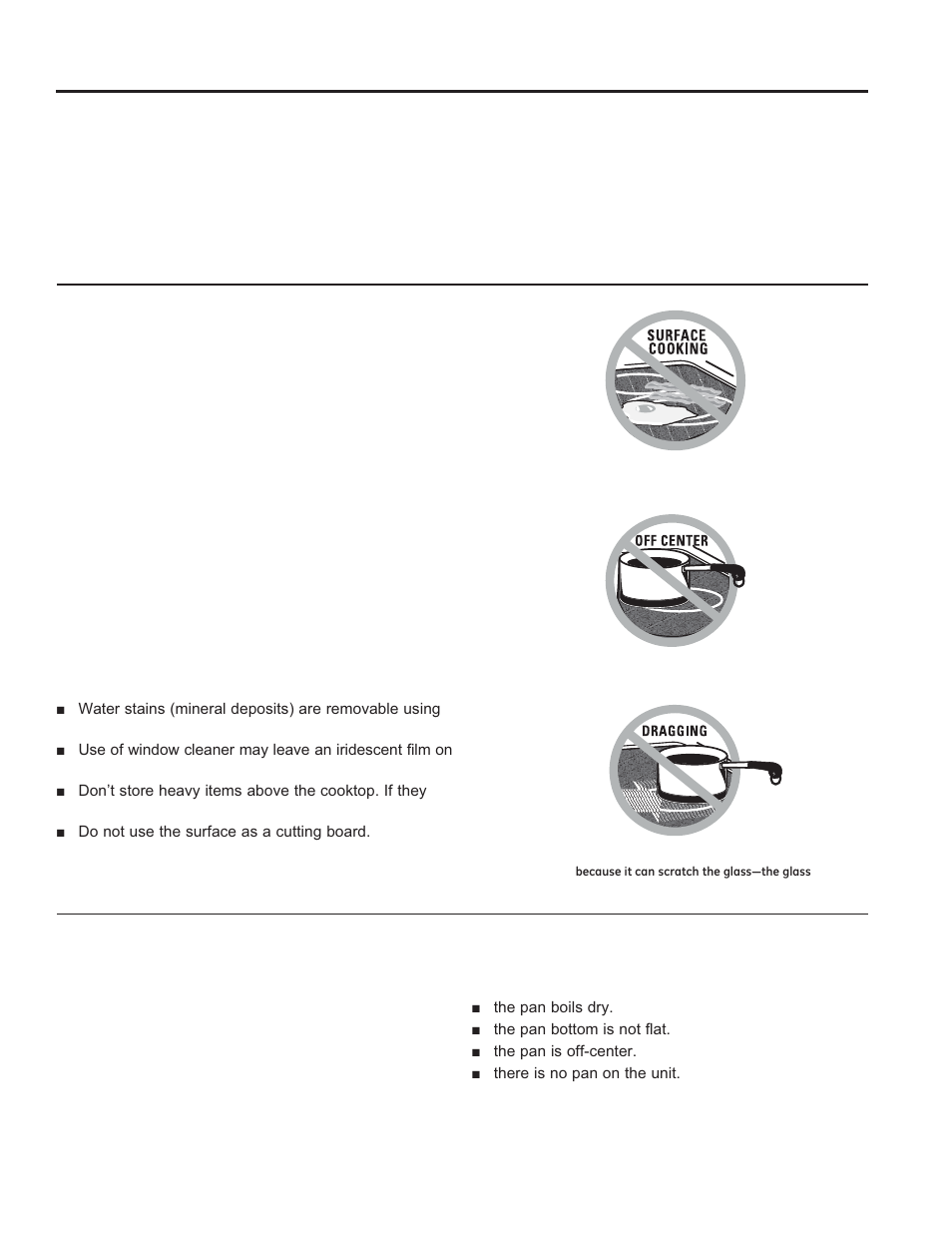 Home canning tips, Temperature limiter on radiant glass cooktops, Radiant glass cooktop | GE JB650DFWW User Manual | Page 11 / 56