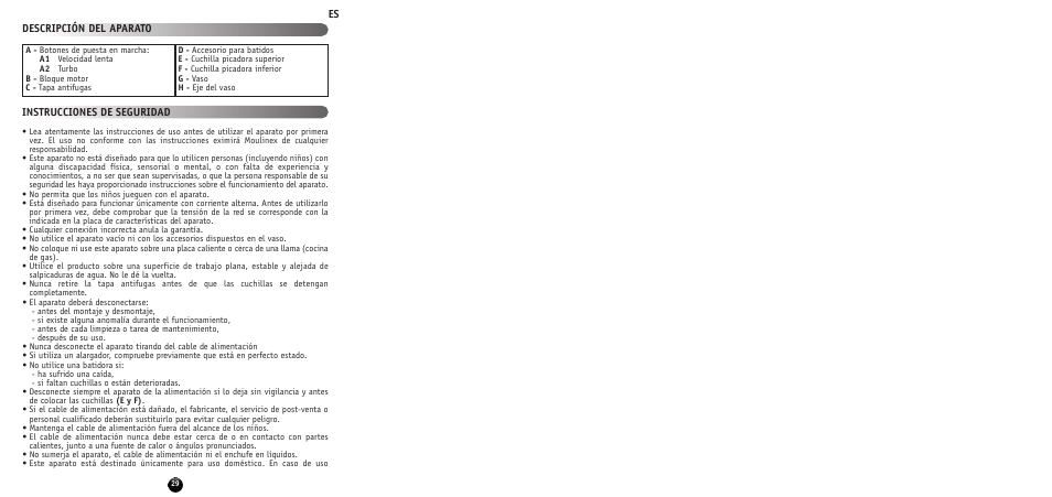 Moulinex MULTI MOULINETTE AT712G User Manual | Page 31 / 108