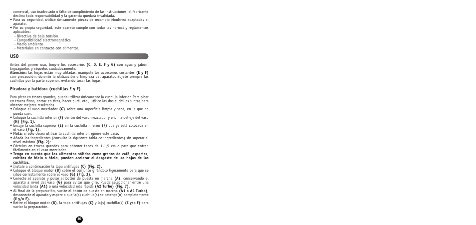 Moulinex MULTI MOULINETTE AT712G User Manual | Page 32 / 108