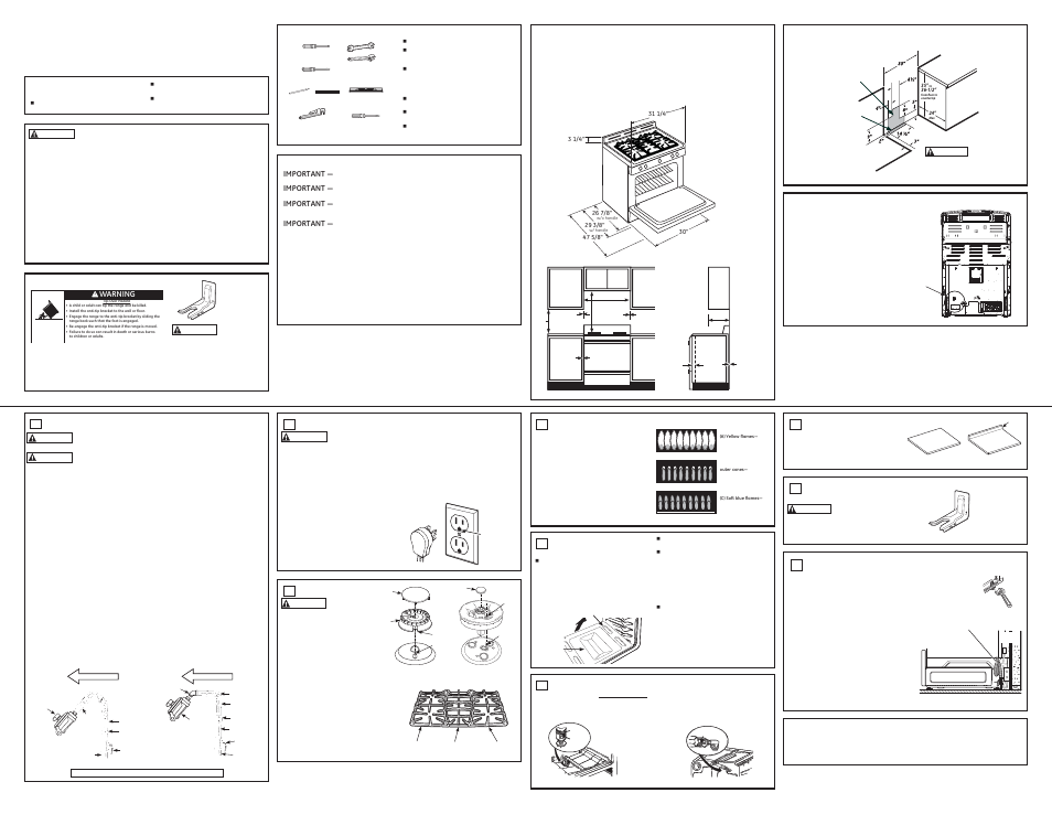 GE JGS650SEFSS User Manual | 2 pages