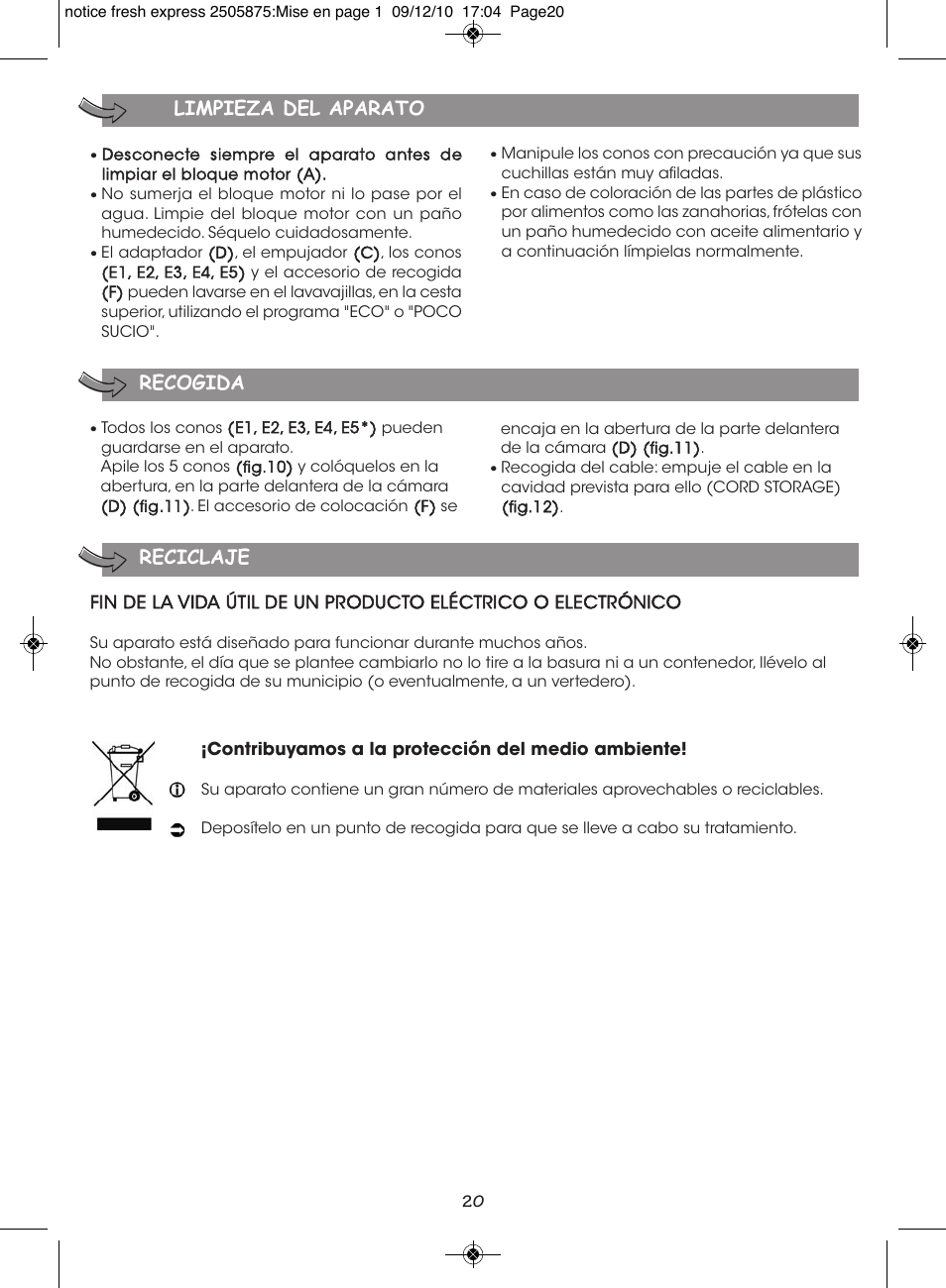 Moulinex FRESH EXPRESS DJ750G User Manual | Page 24 / 76