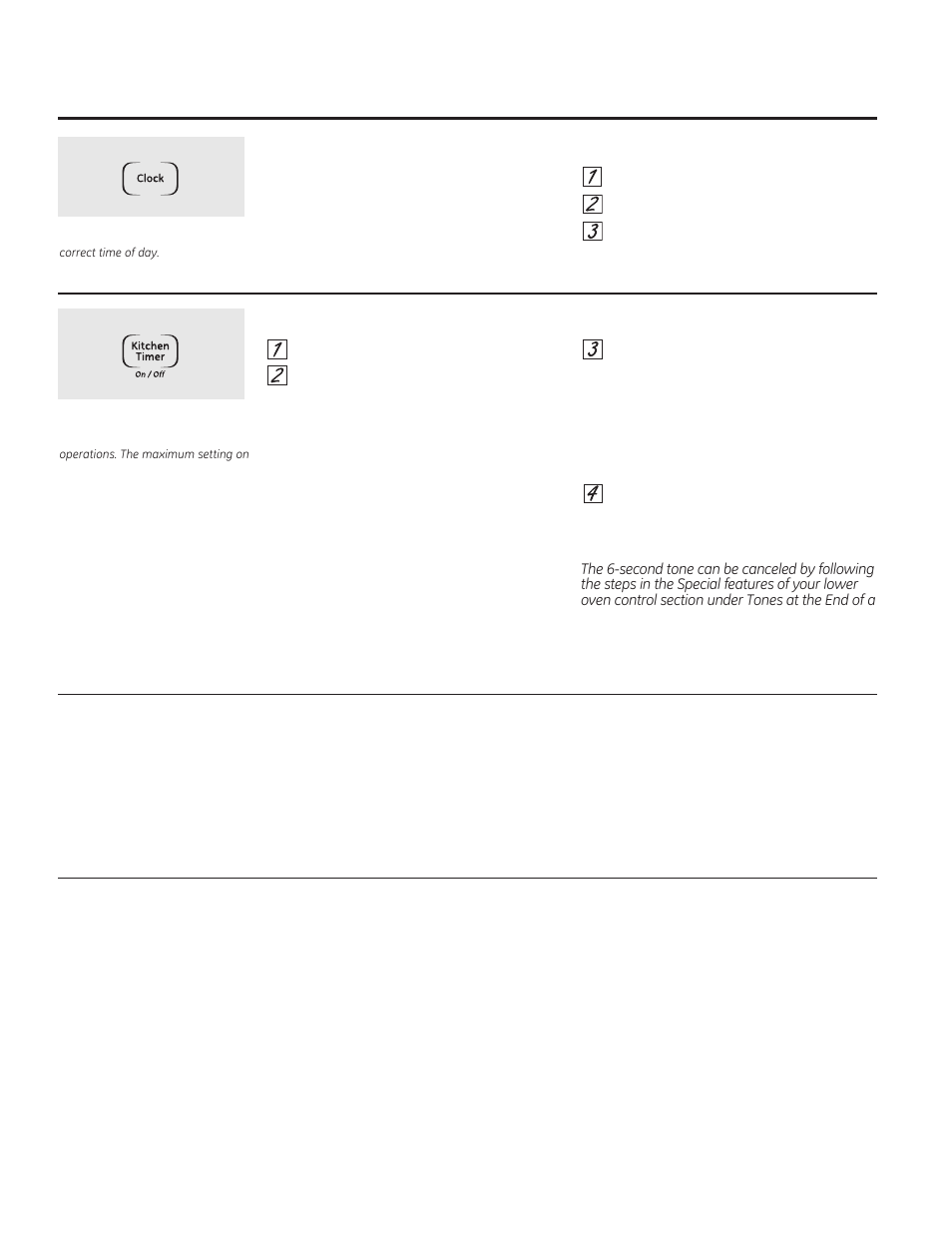 Using the lower oven clock and timer | GE JTP90DPBB User Manual | Page 26 / 88