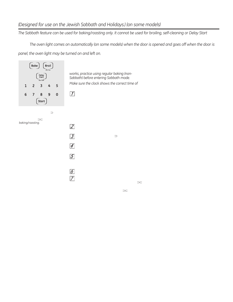 Using the sabbath feature | GE JTP90DPBB User Manual | Page 33 / 88