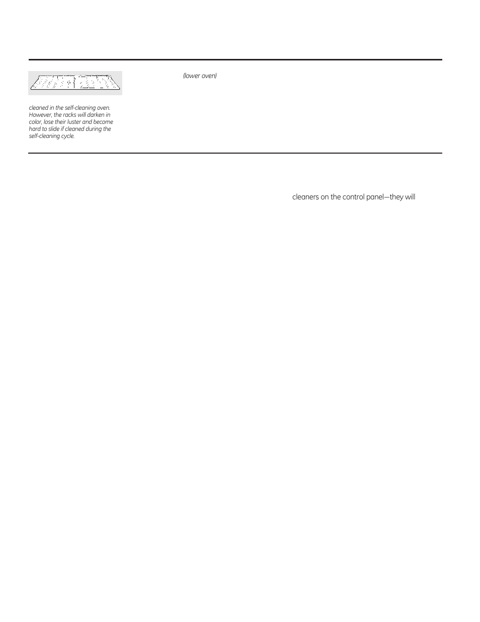 Care and cleaning of the cooking center | GE JTP90DPBB User Manual | Page 38 / 88