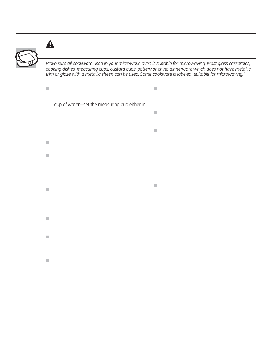 Warning, Save these instructions, Microwave-safe cookware | GE JTP90DPBB User Manual | Page 6 / 88