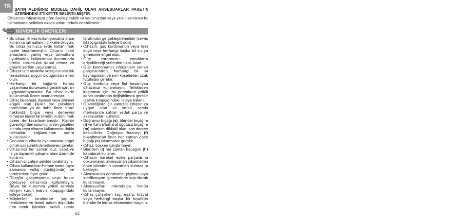 Moulinex LA MOULINETTE DP700G User Manual | Page 64 / 84