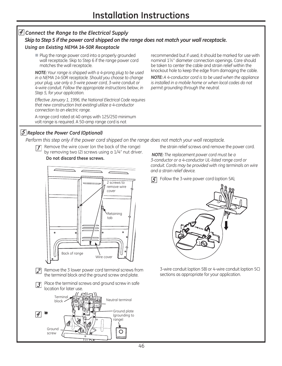 GE C2S985SETSS User Manual | Page 46 / 120