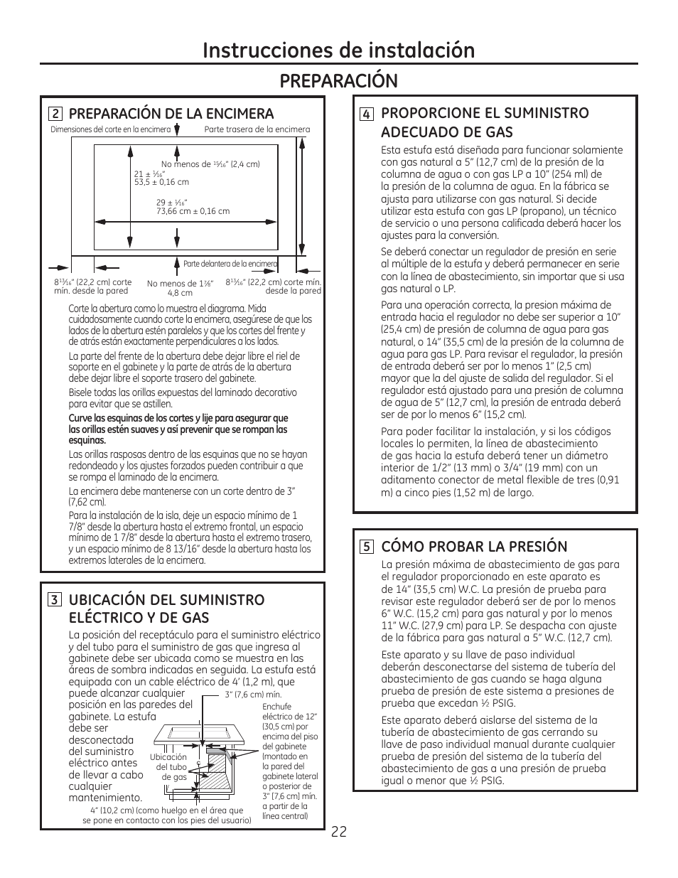 Qvwuxfflrqhvghlqvwdodflyq | GE PGP990SENSS User Manual | Page 62 / 80