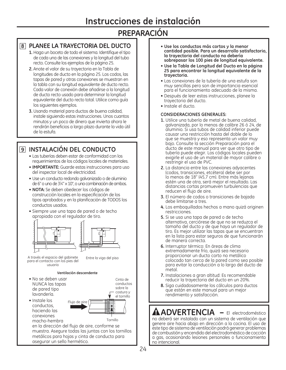 Qvwuxfflrqhvghlqvwdodflyq | GE PGP990SENSS User Manual | Page 64 / 80