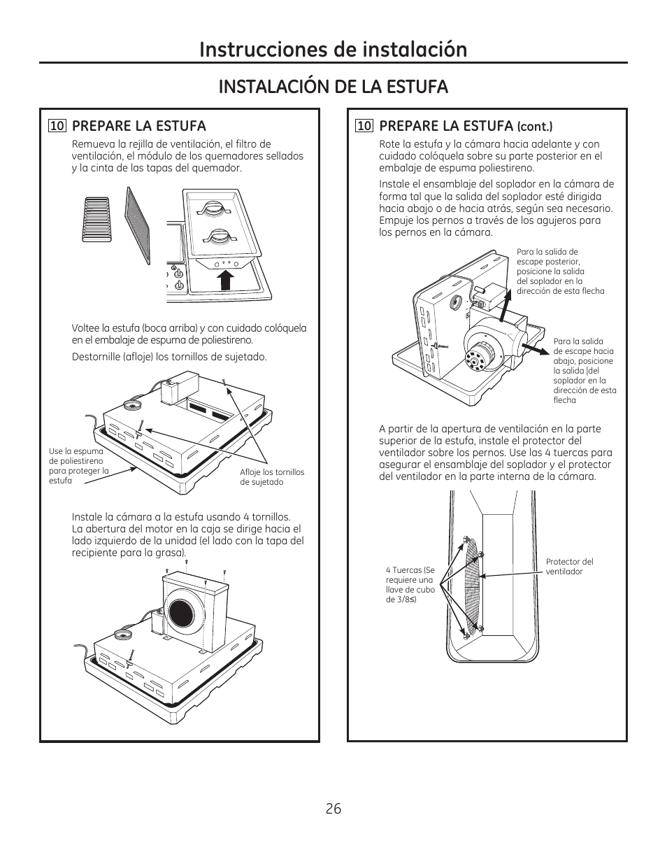 Qvwuxfflrqhvghlqvwdodflyq | GE PGP990SENSS User Manual | Page 66 / 80