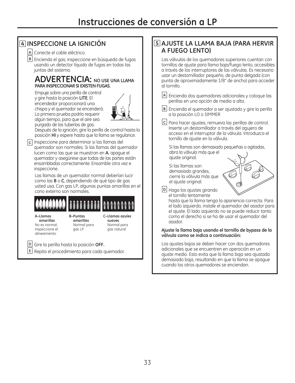Qvwuxfflrqhvghfrqyhuvlyqd/3 | GE PGP990SENSS User Manual | Page 73 / 80