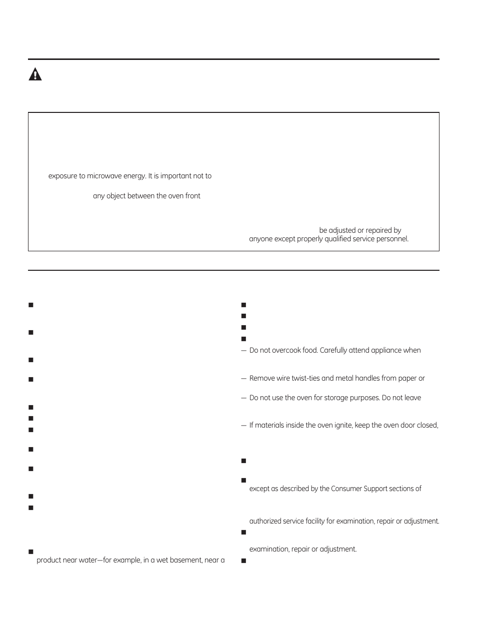 Warning, Save these instructions | GE PEM31DFBB User Manual | Page 2 / 52